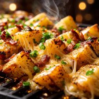 Cheesy Potatoes on the Grill