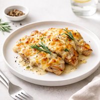 Cheesy Rosemary Turkey Bake