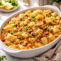 Cheesy Rotel Potatoes