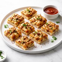Cheesy Sausage Cocktail Squares