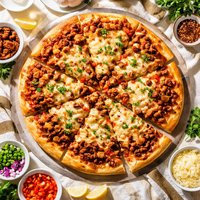 Cheesy Sloppy Joe Pizza
