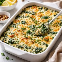 Cheesy Spinach Casserole