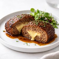 Cheesy Stuffed Meatloaf
