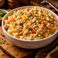 Cheesy Tuna Macaroni Salad