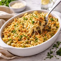 Cheesy Tuna Noodle Casserole