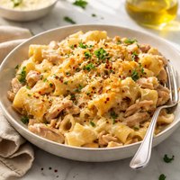 Cheesy Tuna Pasta