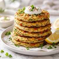 Cheesy Vegetable Pikelets