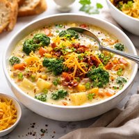Cheesy Veggie Chowder