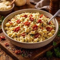 Cheesy Zucchini Rice with Bacon
