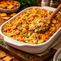 Cheez It Chicken Noodle Casserole