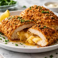 Cheez It Chicken Stuffed with Cheese