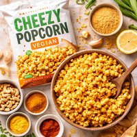 Cheezy Popcorn Vegan