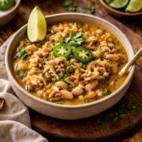 Chef Humphreys White Bean Chicken Chili