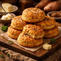 Cherokee Yam Cakes Biscuits