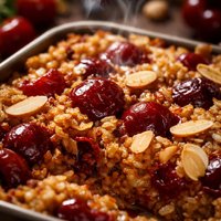 Cherry Almond Baked Oatmeal