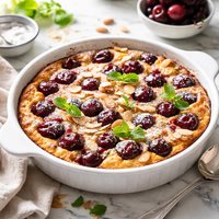 Cherry Almond Clafouti