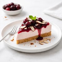 Cherry Almond Mousse Pie