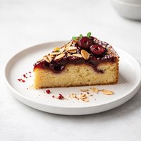 Cherry and Almond Cake