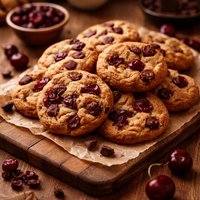 Cherry and Chocolate Chip Cookies