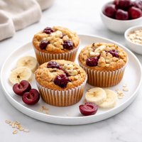 Cherry Banana Muffins