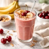 Cherry Banana Smoothie