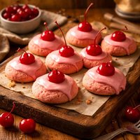 Cherry Bonbon Cookies
