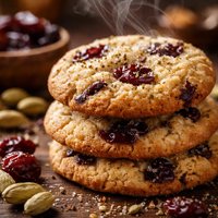 Cherry Cardamom Cookies