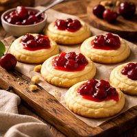 Cherry Cheesecake Cookies