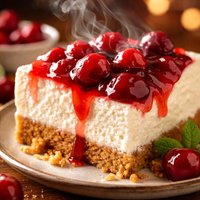 Cherry Cheesecake No Bake