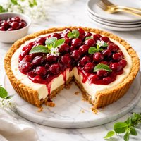 Cherry Cheesecake Pie