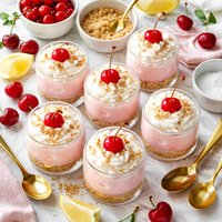 Cherry Chiffon Desserts