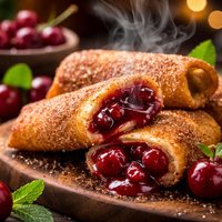 Cherry Chimichangas