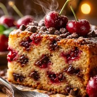 Cherry Chocolate Chip Cake