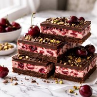 Cherry Chocolate Slice