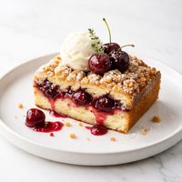 Cherry Cobbler Cake