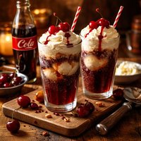 Cherry Cola Float Chuck Hughes