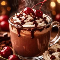 Cherry Cordial Hot Chocolate