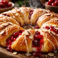 Cherry Crescent Ring