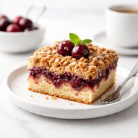 Cherry Crisp Coffee Cake
