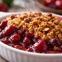 Cherry Crisp from Cooking Light