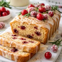 Cherry Eggnog Bread