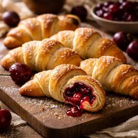 Cherry Filled Crescent Rolls