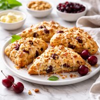 Cherry Nut Scones