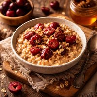 Cherry Oatmeal