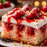 Cherry Pie Poke Cake