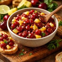 Cherry Pineapple Relish