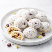 Cherry Pistachio Wedding Cookies