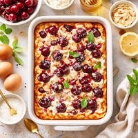 Cherry Ricotta Casserole