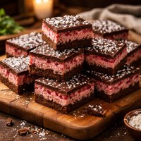 Cherry Ripe Chocolate Slice