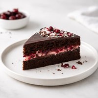 Cherry Ripe Mud Cake